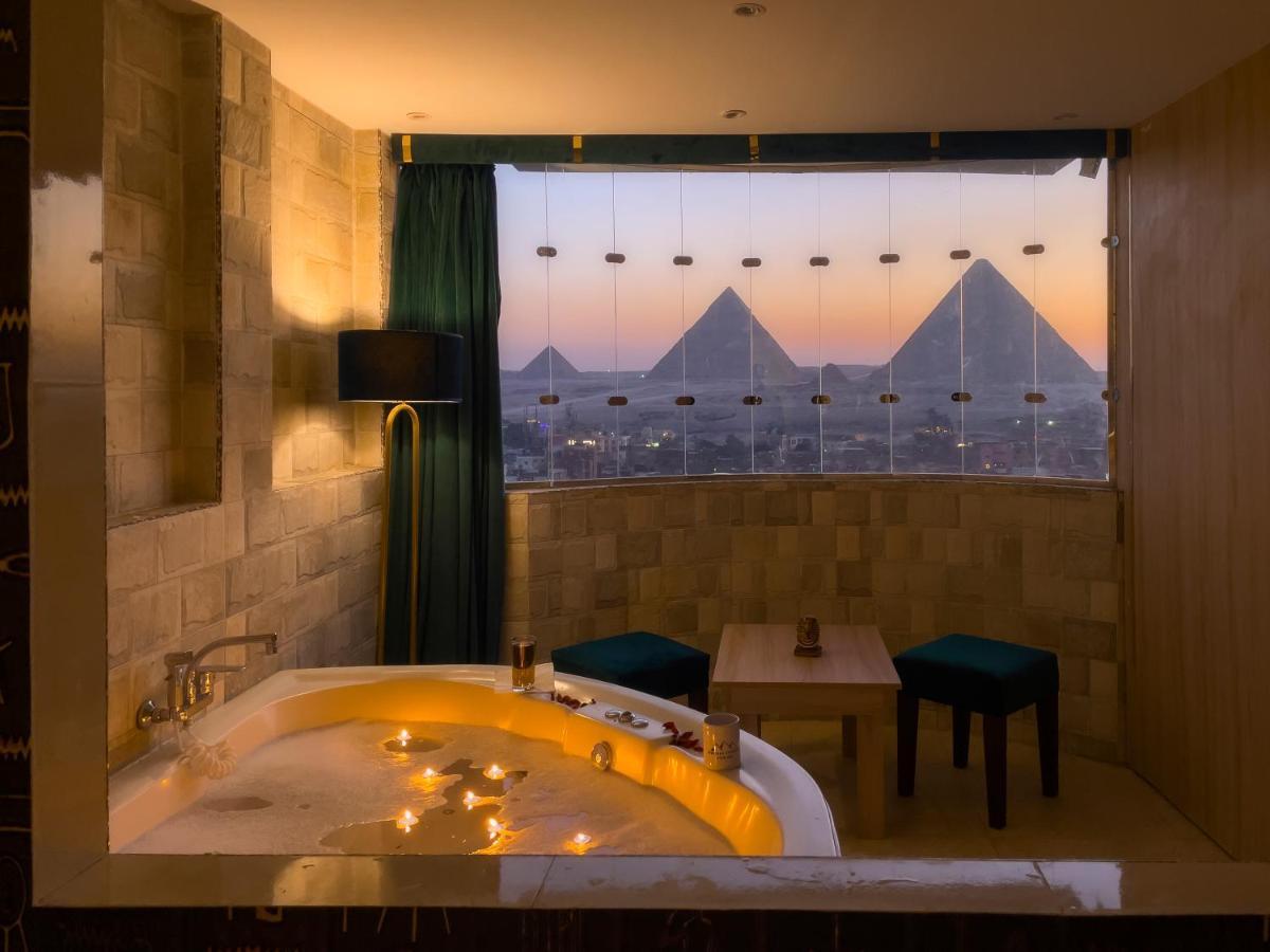 Jumeirah Pyramids View Inn Kafret el-Gabal Exterior foto